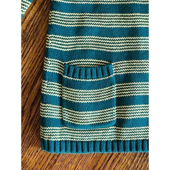 Tea Collection Toddler Girls 2 Marzella Stripe Sweater Tunic in Tidal - Picture 4 of 5